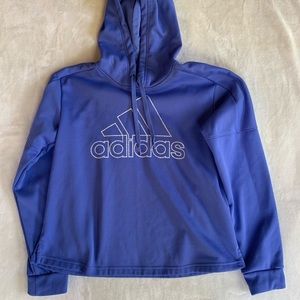brand new purple adidas hoodie